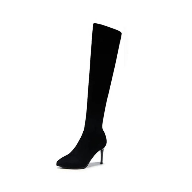 Sock Boot Women - 섹시한 여성용 무릎 위까지 올라오는 부츠,