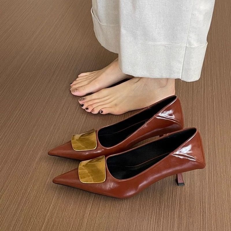 Court Heel Pointed - 2025 프렌치 포인티드 토 힐 -