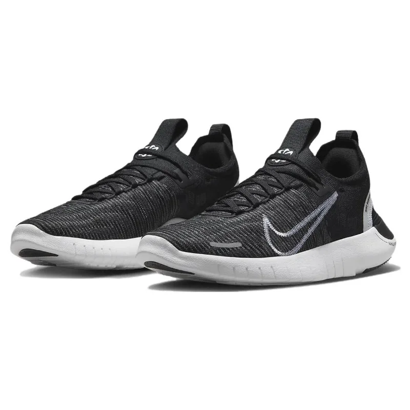 Women Shoes Running Nike - 나이키 프리 RN 블랙 화이트 여성용