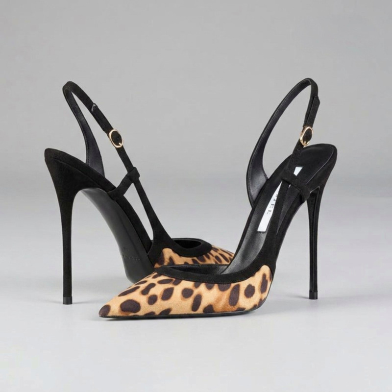 유에진롱 # YJ26-802, 블랙 스웨이드 레오파드  - Women'S Shoes Quality 리뷰 및 가격
