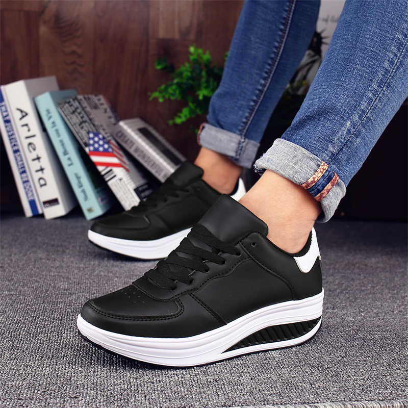 합성 가죽 Ecoleather 와이드 핏 힐 옥스포드  - Oxford Lace Up Women 리뷰 및 가격